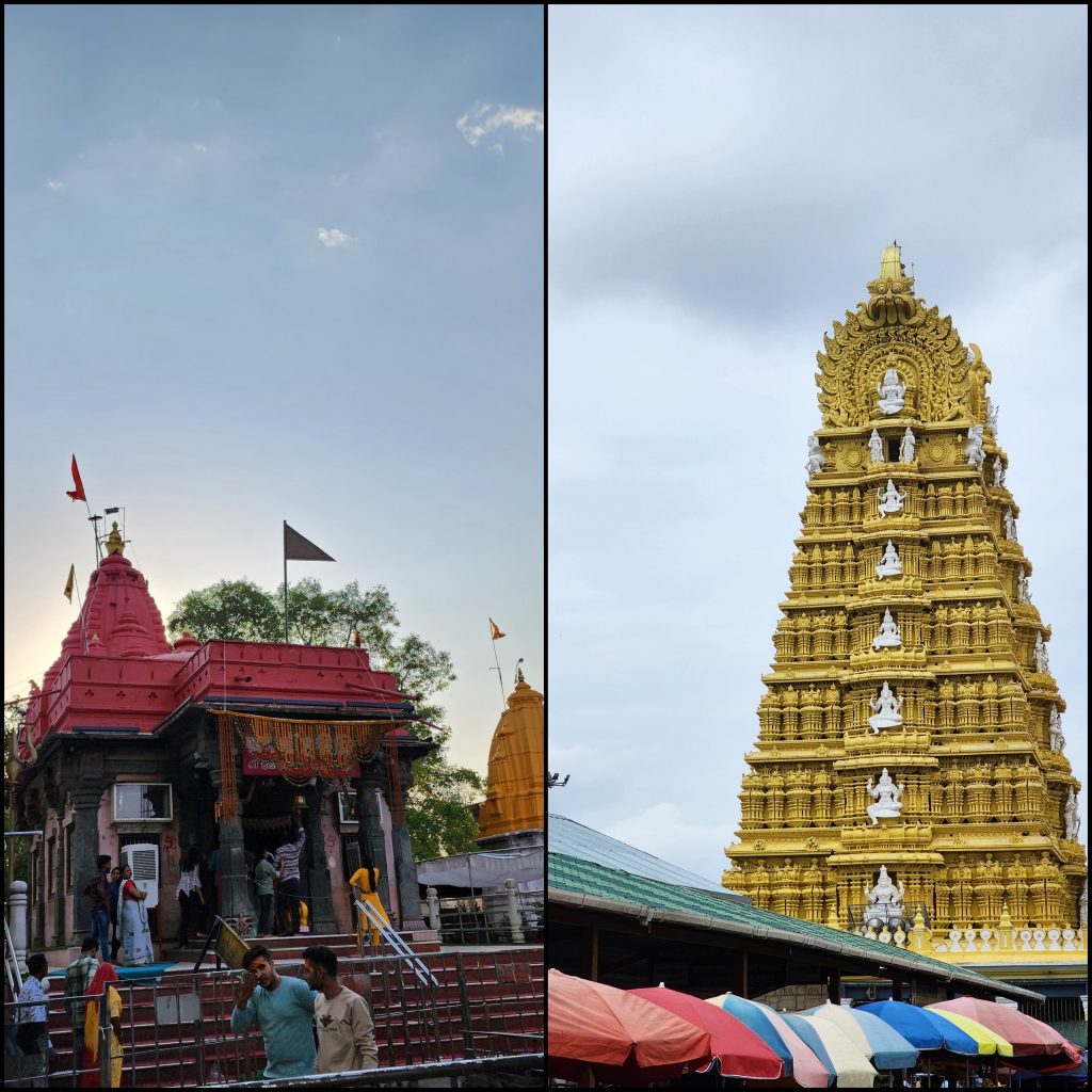 Devi Harisddhi Shakti Peetha Temple, Ujjain and Devi Chamundeshwari Shakti Peetha Temple, Mysore. Pics taken by me.